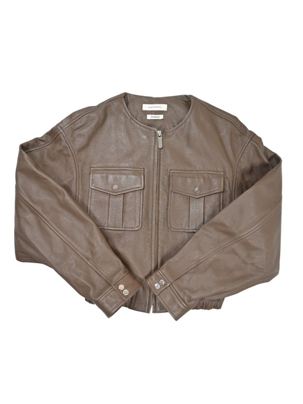 Saks Potts Serge Bomber Jacket in Chocolate